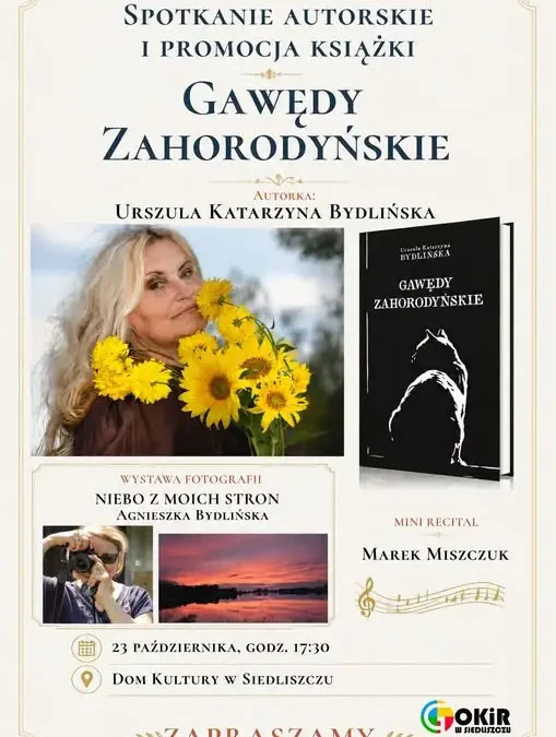 Siedliszcze: wieczór poezji, fotografii i muzyki w Domu Kultury