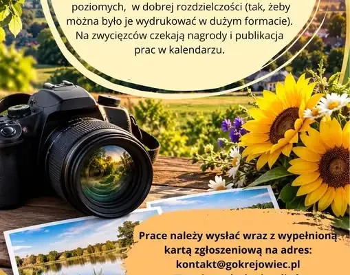Konkurs fotograficzny „Piękno Gminy Rejowiec” – Twoje zdjęcie może trafić do kalendarza na 2027 rok