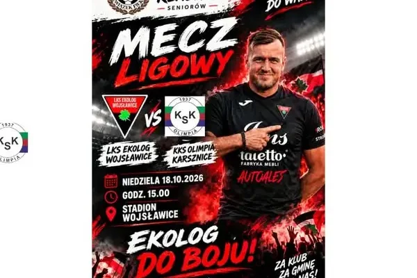 Mecz dwóch beniaminków na stadionie w Wojsławicach – zapowiedź