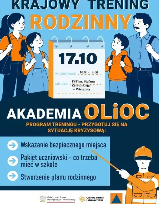 Krajowy Trening Rodzinny w Wierzbicy – jak przygotować się na kryzys?