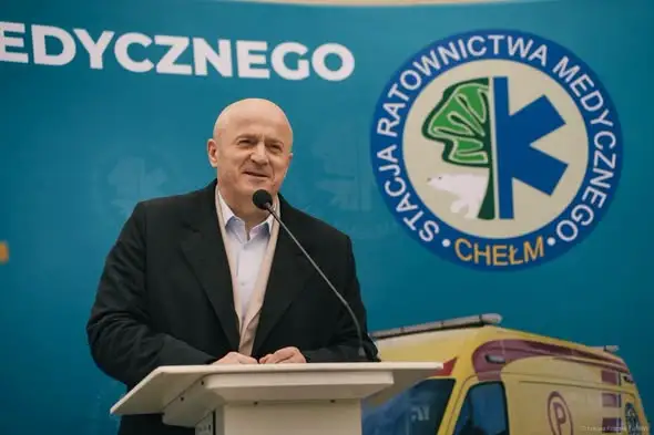 25 lat Stacji Ratownictwa Medycznego w Chełmie – podziękowania od Wójt Gminy Leśniowice