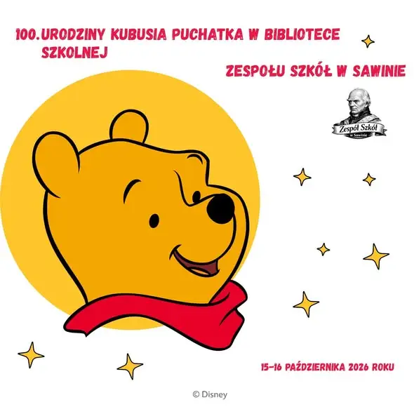 Kubuś Puchatek kończy 100 lat – biblioteka w Sawinie świętuje z przedszkolakami