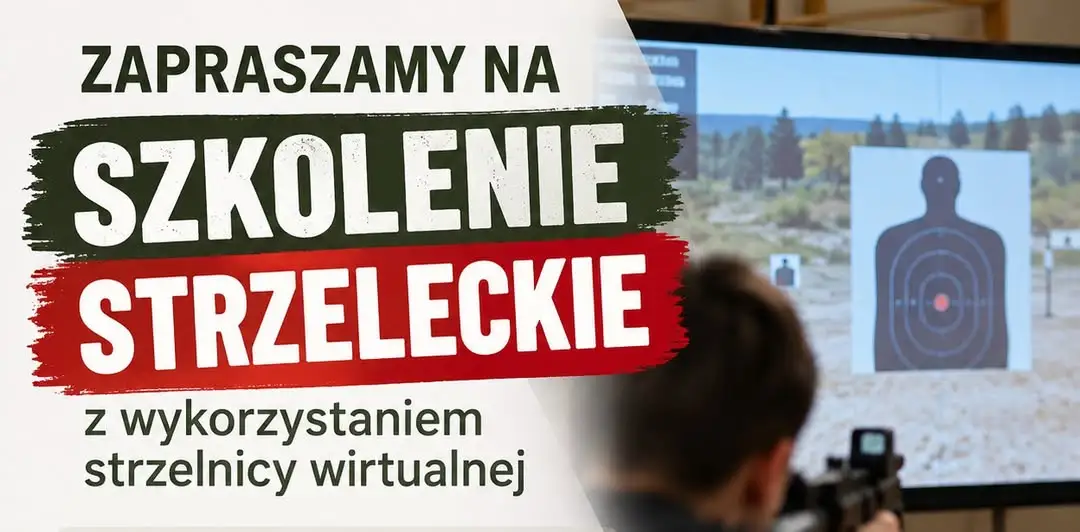 Wirtualna strzelnica w Białopolu – szkolenie strzeleckie dla mieszkańców gminy