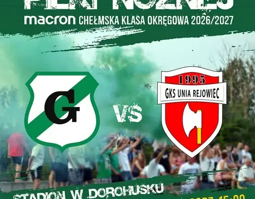 Zawody piłkarskie w Dorohusku – mecz z GKS Unia Rejowiec już w niedzielę