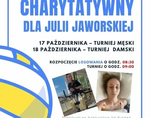 Charytatywny turniej siatkówki w Woli Uhruskiej – gramy dla Julii