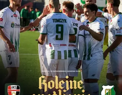 Chełmianka Chełm zagra na wyjeździe z AKS Busko-Zdrój