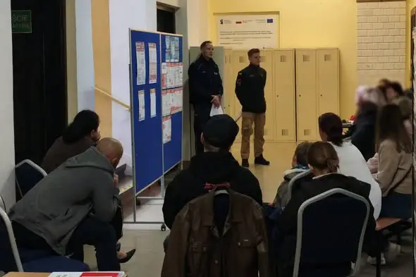 Chełmscy policjanci uczą bezpieczeństwa w ramach Krajowego Treningu Rodzinnego