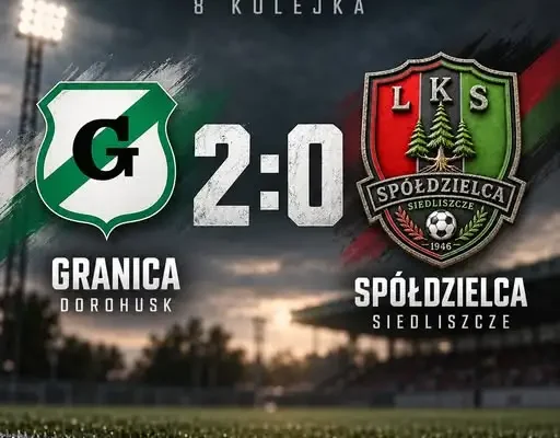 Juniorzy młodsi Spółdzielcy Siedliszcze przegrywają z Granicą Dorohusk 0:2