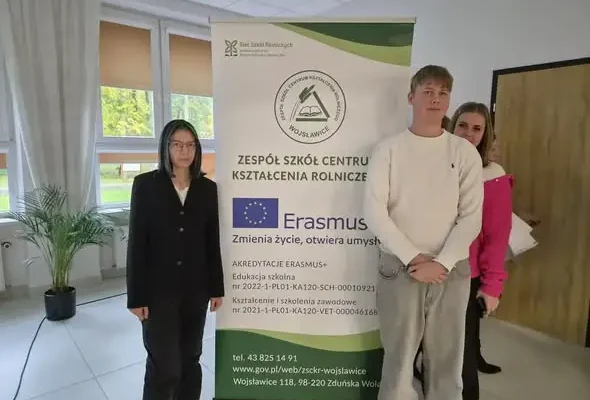 Erasmus+ w ZSCKR Wojsławice: uczniowie i nauczyciele podsumowali mobilności
