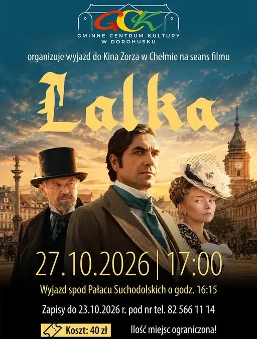 Wyjazd do kina Zorza w Chełmie na film „Lalka” – zapisy do 23 października