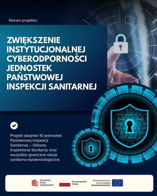 Państwowa Inspekcja Sanitarna wzmacnia cyberbezpieczeństwo za prawie 4,5 mln zł z KPO