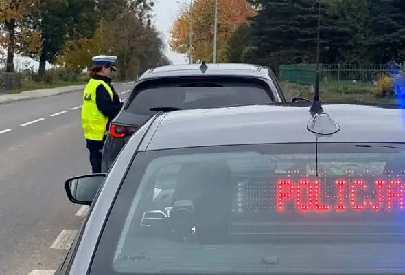 Policja w Chełmie prowadzi działania „Prędkość” – kontrole na drogach powiatu