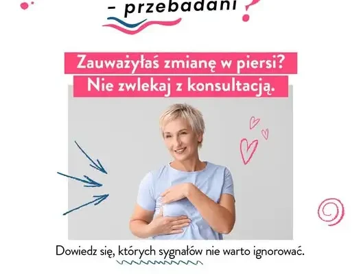 Zmiany w piersiach, których nie wolno ignorować – GIS przypomina o profilaktyce