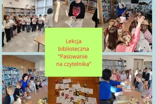 Pierwszoklasiści z SP nr 8 w Chełmie pasowani na czytelników