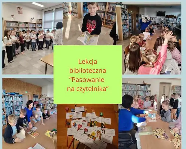 Pierwszoklasiści z SP nr 8 w Chełmie pasowani na czytelników